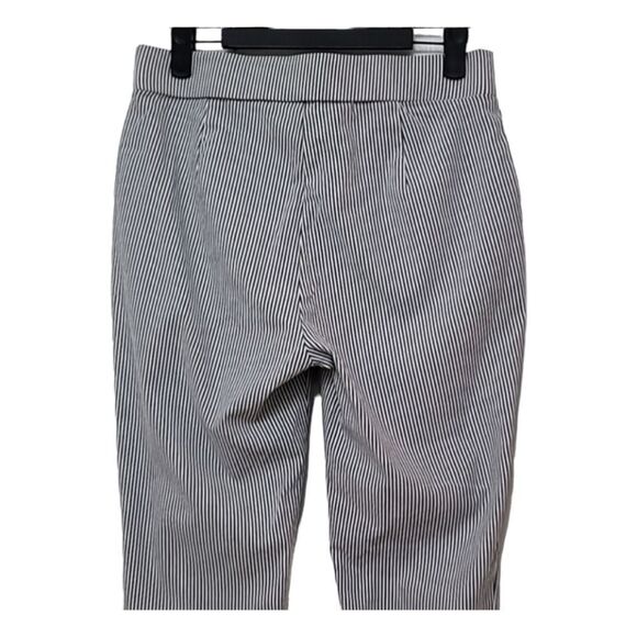 Tommy Hilfiger Pull On Striped Grey and White Pants Size 8 - Picture 5 of 5